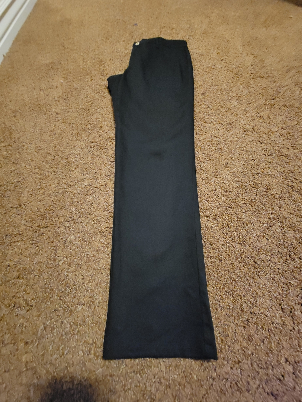 Women's Black Dress Pants - Classic Straight Fit
